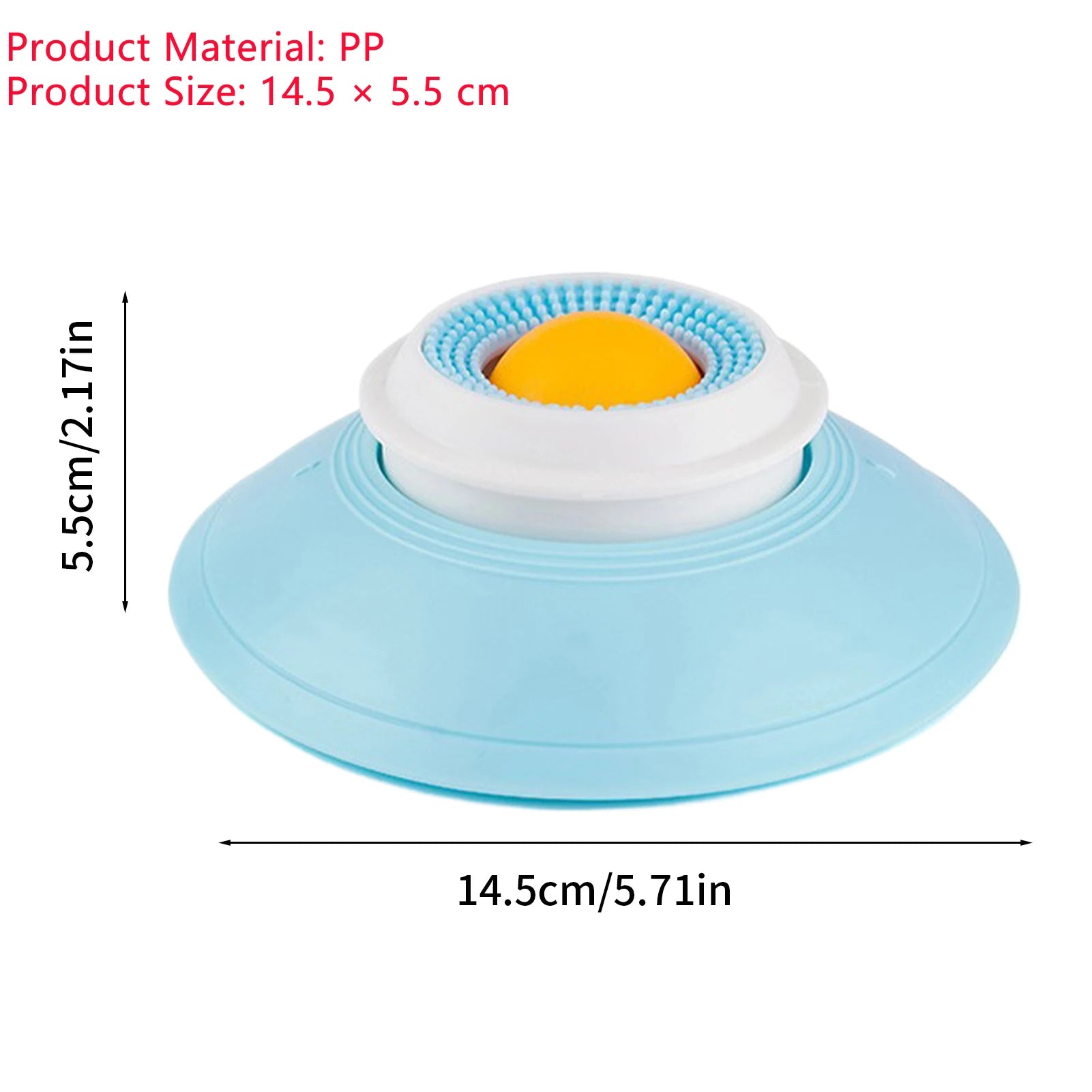 Comedero Lento Interactivo para Perros y Gatos - Juguete Lamer Antiengullimiento