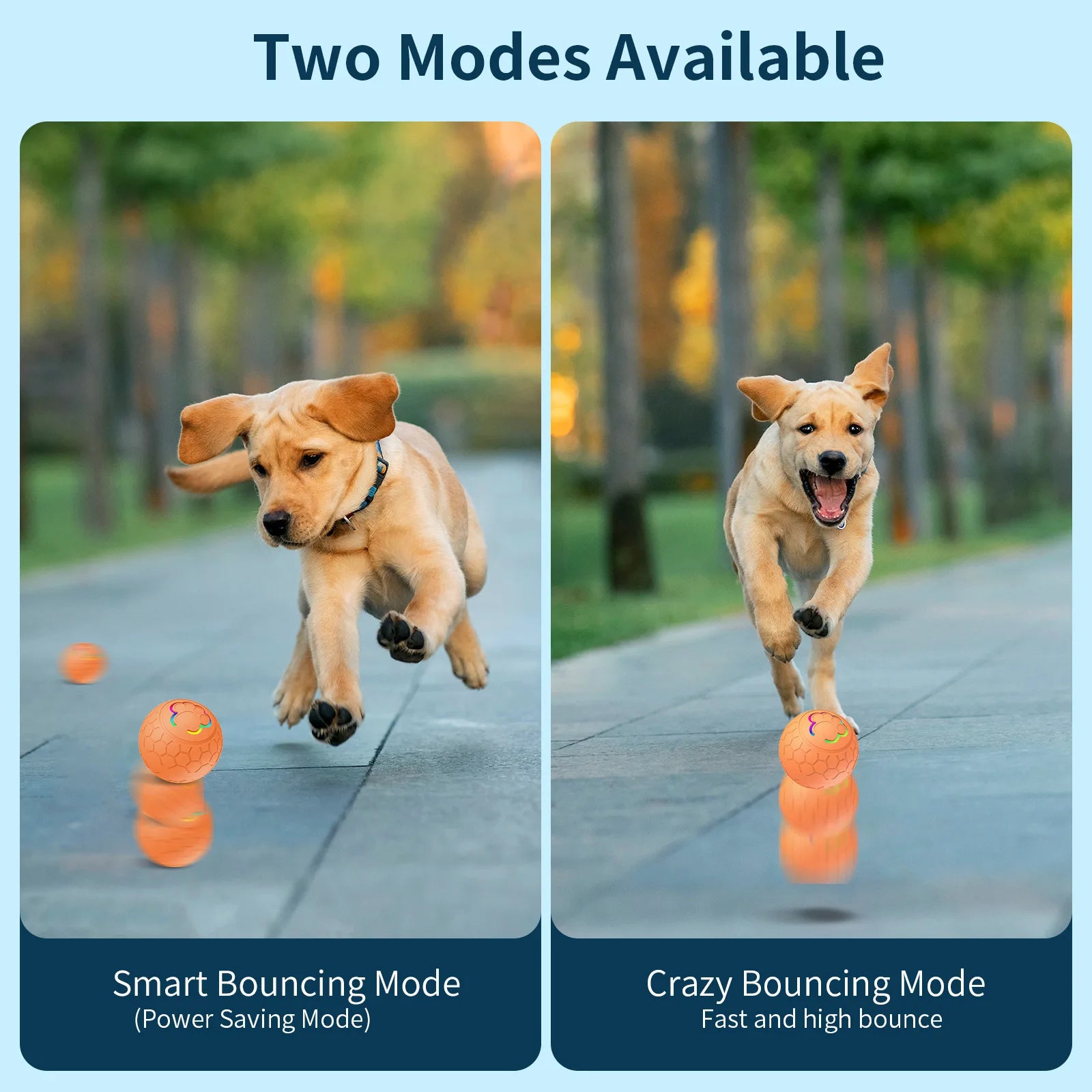 Pelota Inteligente Interactiva para Perros y Gatos - Electrónica, Automática, con Luces RGB y Carga USB