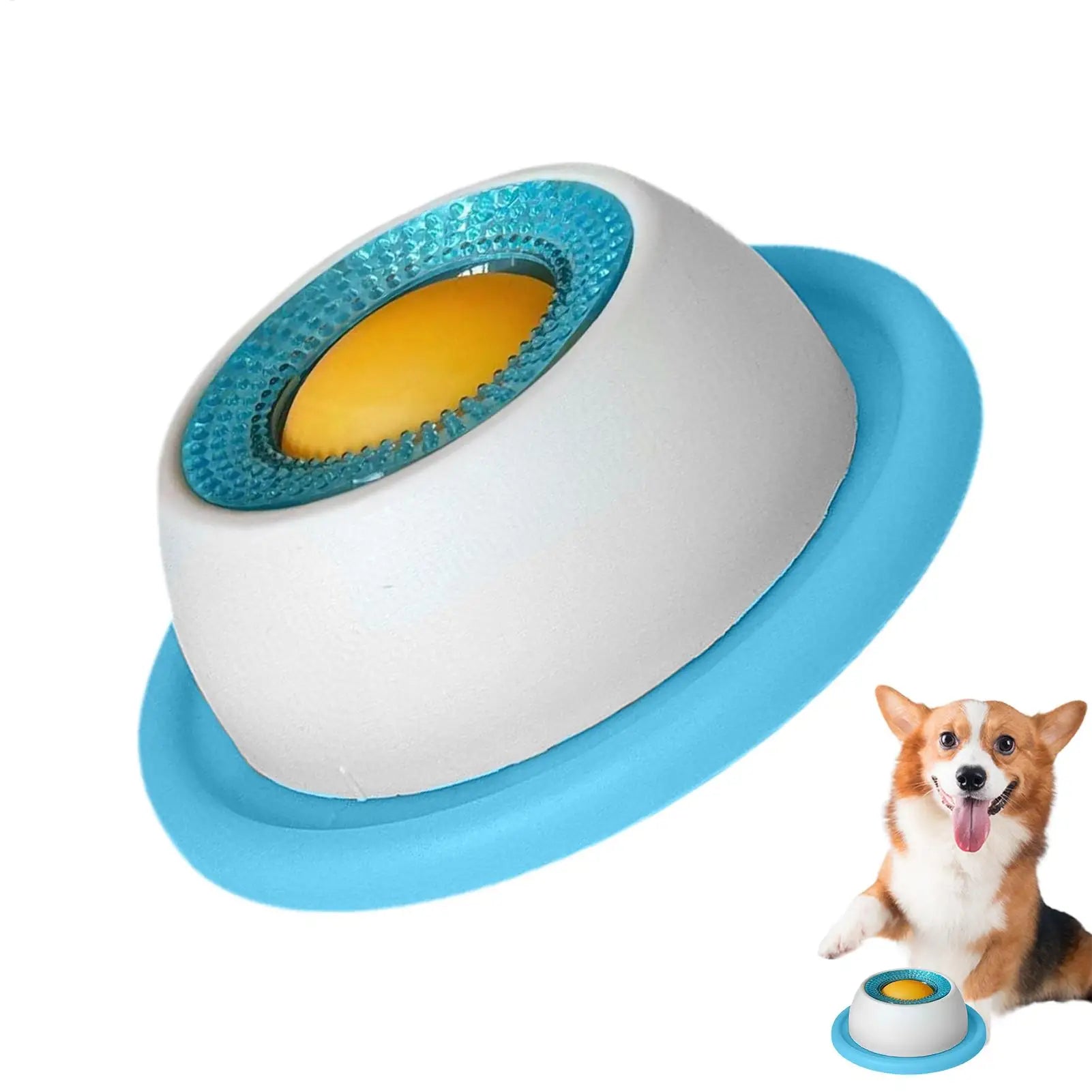 Comedero Lento Interactivo para Perros y Gatos - Juguete Lamer Antiengullimiento