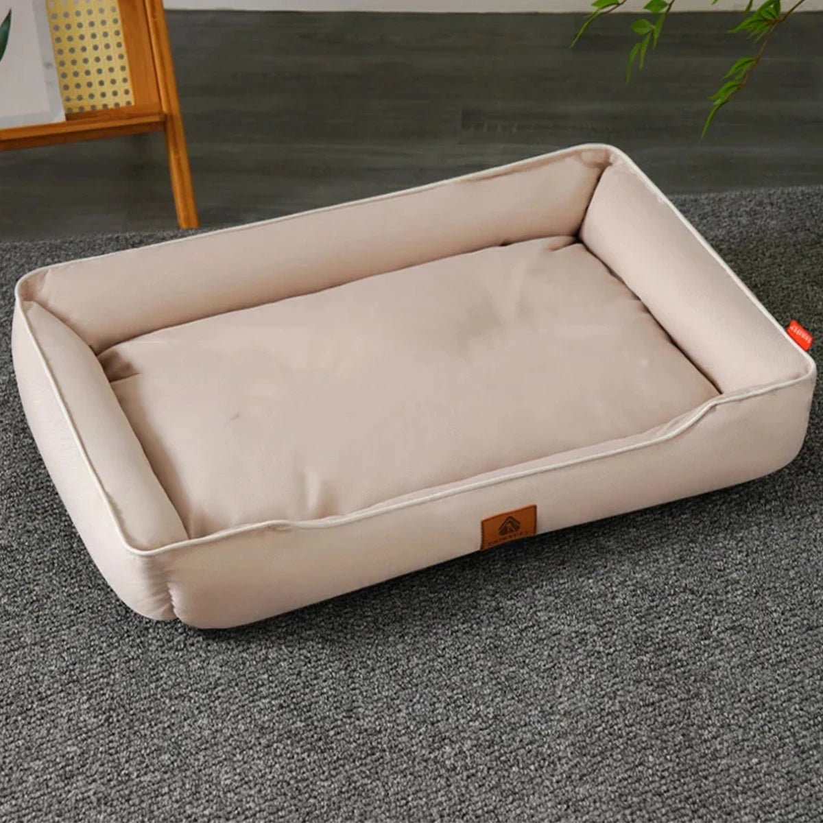 Cama para Perros y Gatos - Cuatro Estaciones, Impermeable, Acolchada y Resistente a Mordiscos