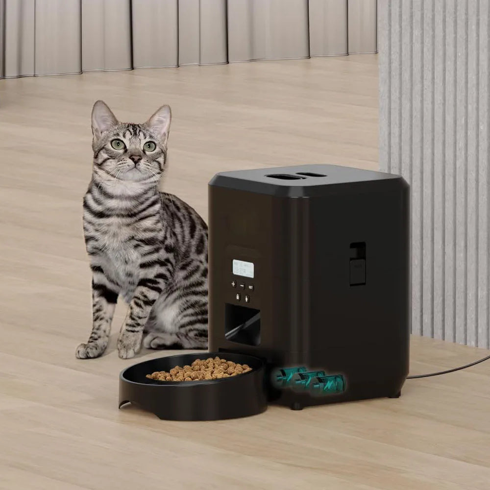 Comedero Automático Inteligente para Gatos y Perros — Con Temporizador y WiFi | 2L