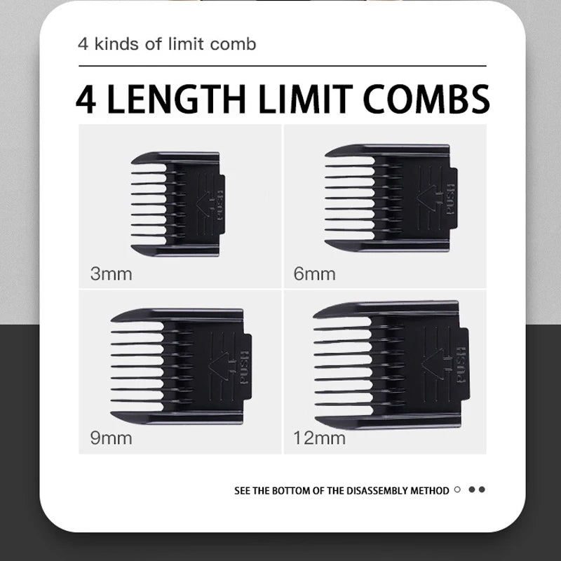 Kit Cortapelos Eléctrico para Perros y Gatos - Silencioso, Recargable y Profesional