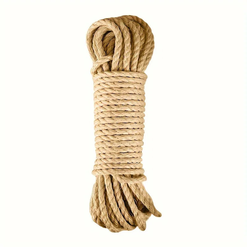 Cuerda de Sisal Natural para Rascador de Gatos — DIY Protector de Muebles | 10m, 20m o 50m