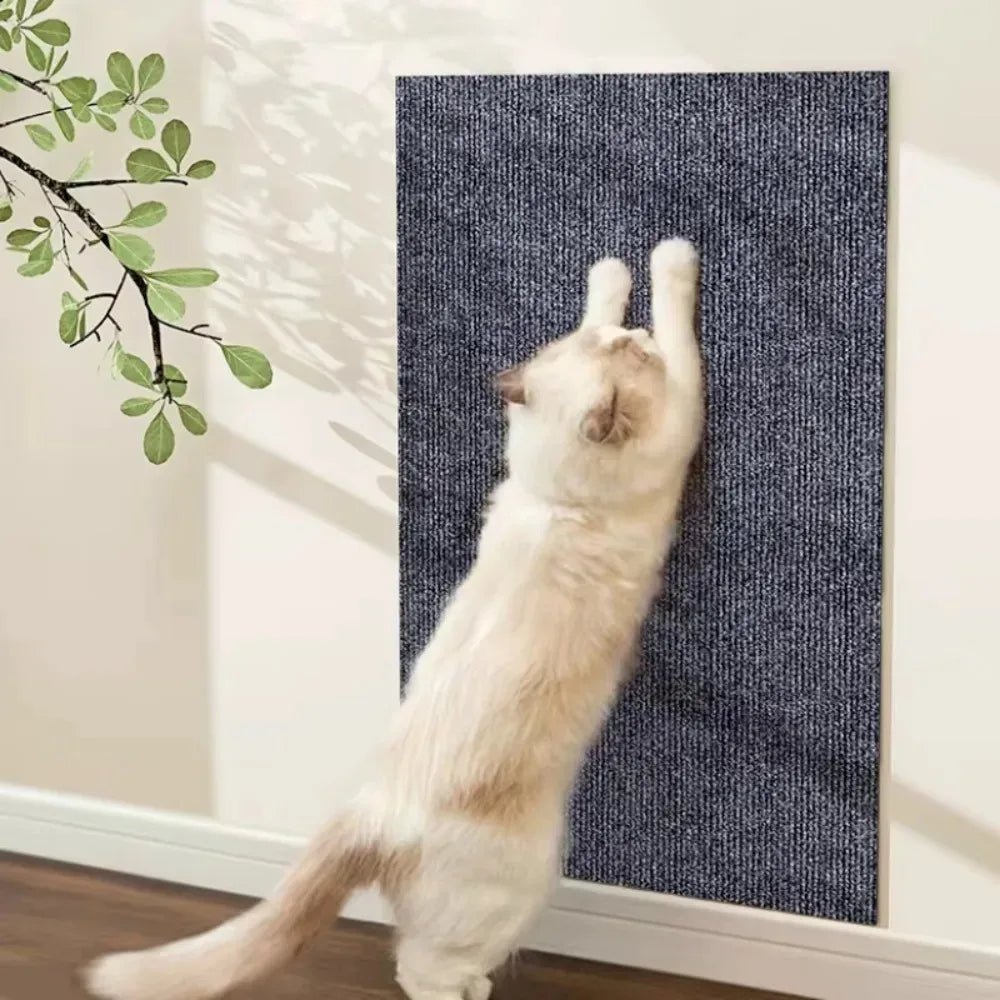 Protector de Sofá Rascador para Gatos Autoadhesivo 60x200cm - Alfombrilla Recortable DIY