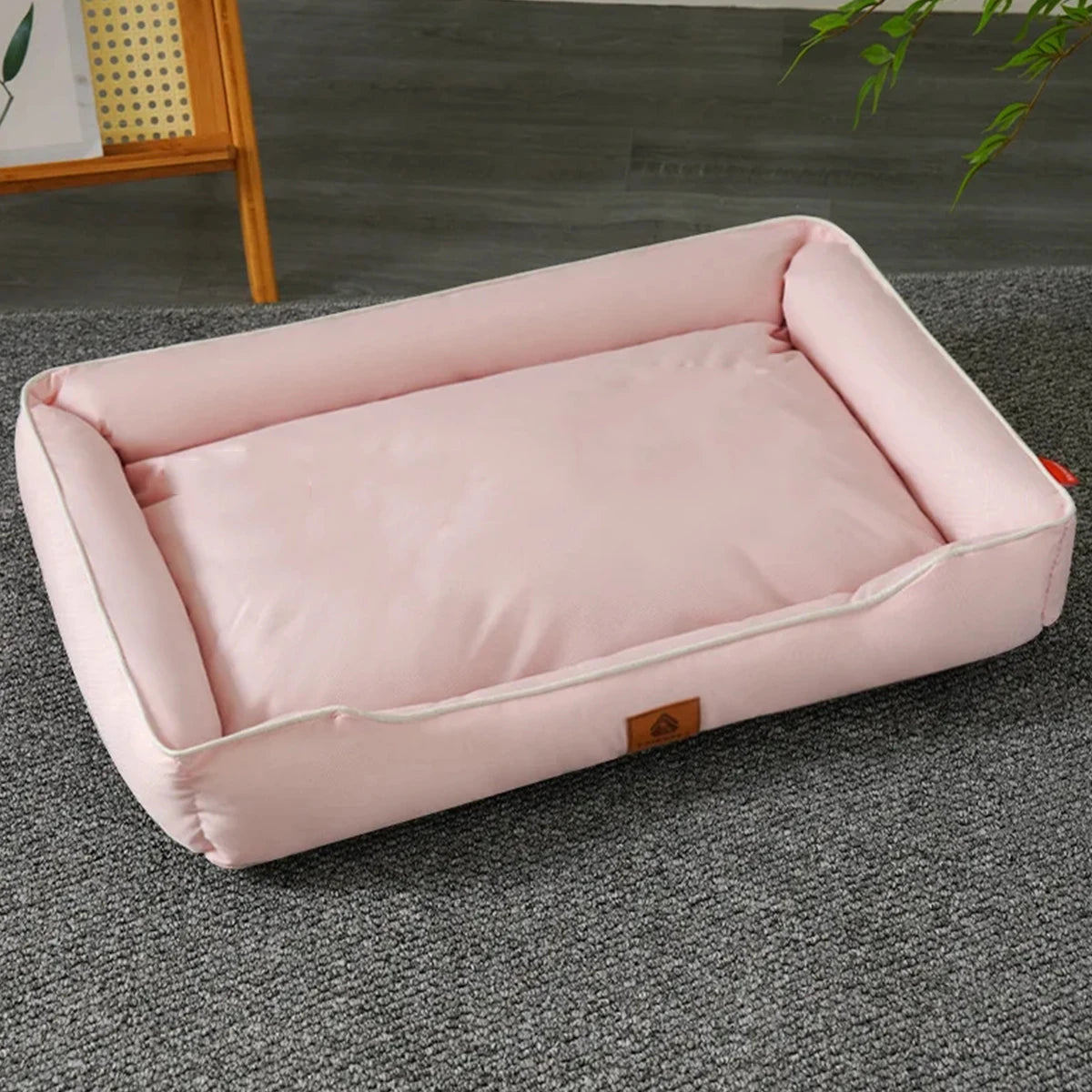 Cama para Perros y Gatos - Cuatro Estaciones, Impermeable, Acolchada y Resistente a Mordiscos