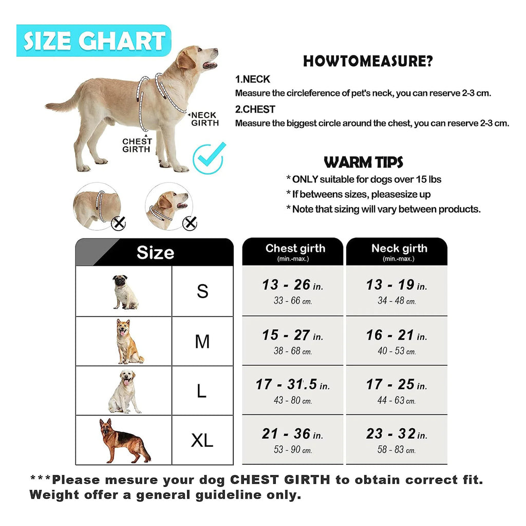 Arnés Antitirones para Perros, Chaleco Acolchado Ajustable con Asa de Control Fácil