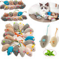 Ratones de Peluche con Catnip para Gatos — Pack de 3 a 200 unidades | Juguete Interactivo