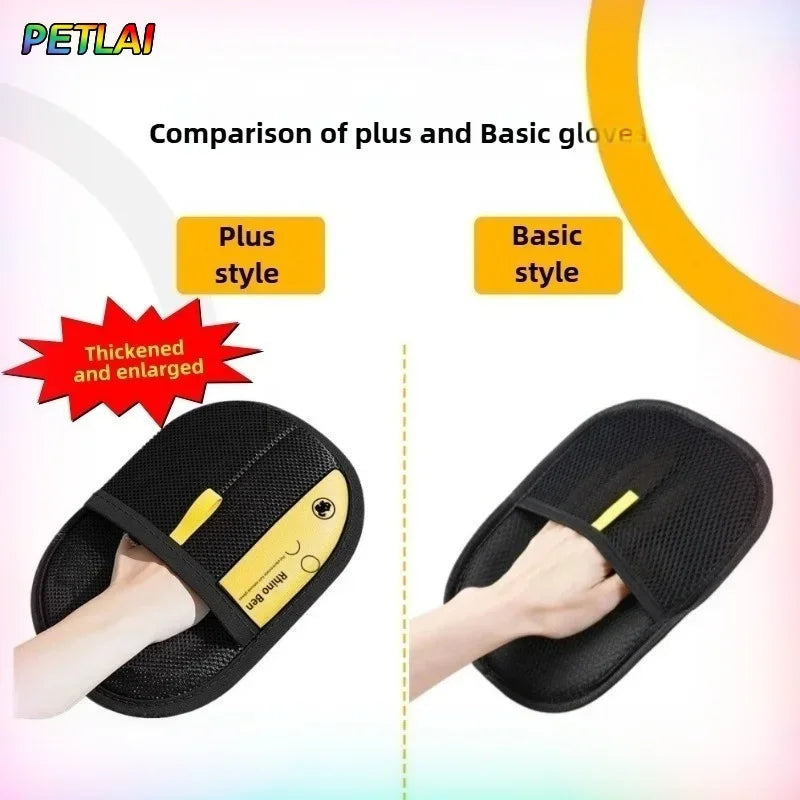 Guante Quitapelos para Perros y Gatos - Reutilizable, Electrostático y Lavable