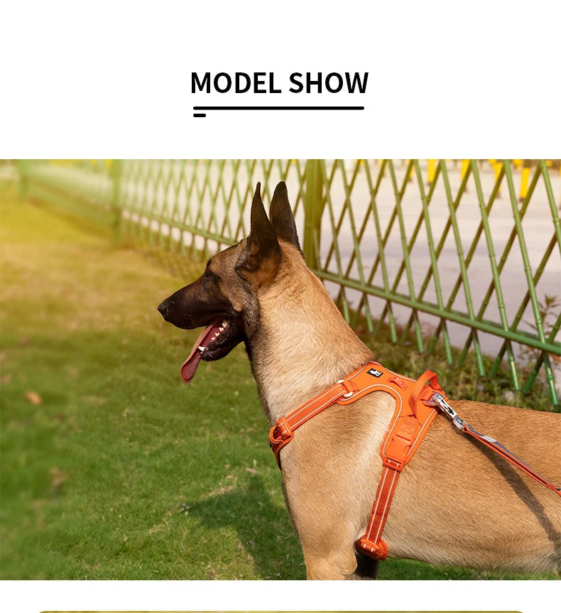 Arnés para Perros Truelove TLH5654 - Sin Tirones, Reflectante, Ajustable y Cómodo