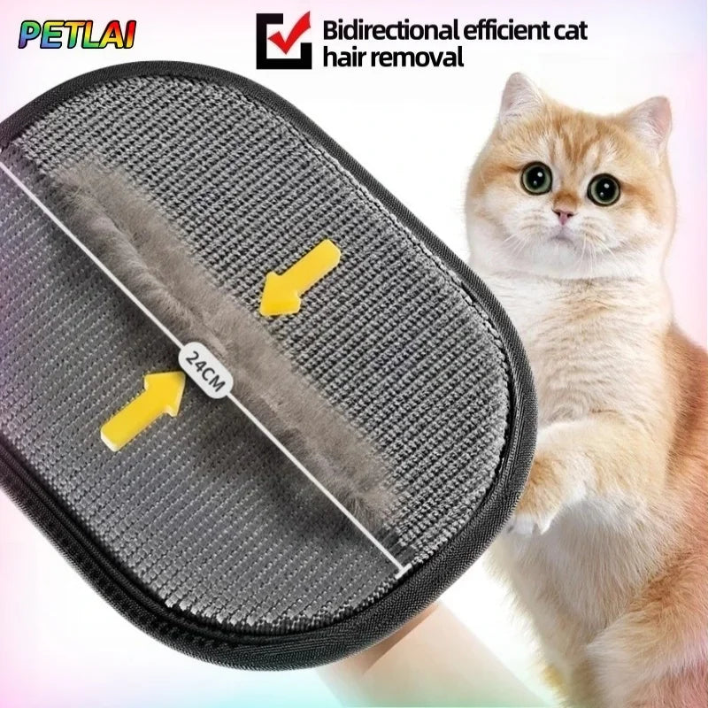 Guante Quitapelos para Perros y Gatos - Reutilizable, Electrostático y Lavable