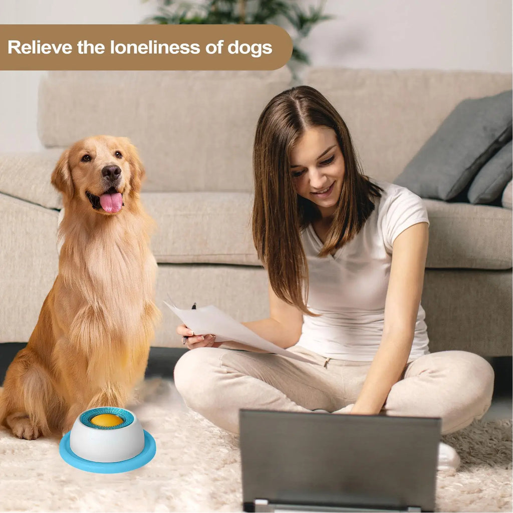 Comedero Lento Interactivo para Perros y Gatos - Juguete Lamer Antiengullimiento