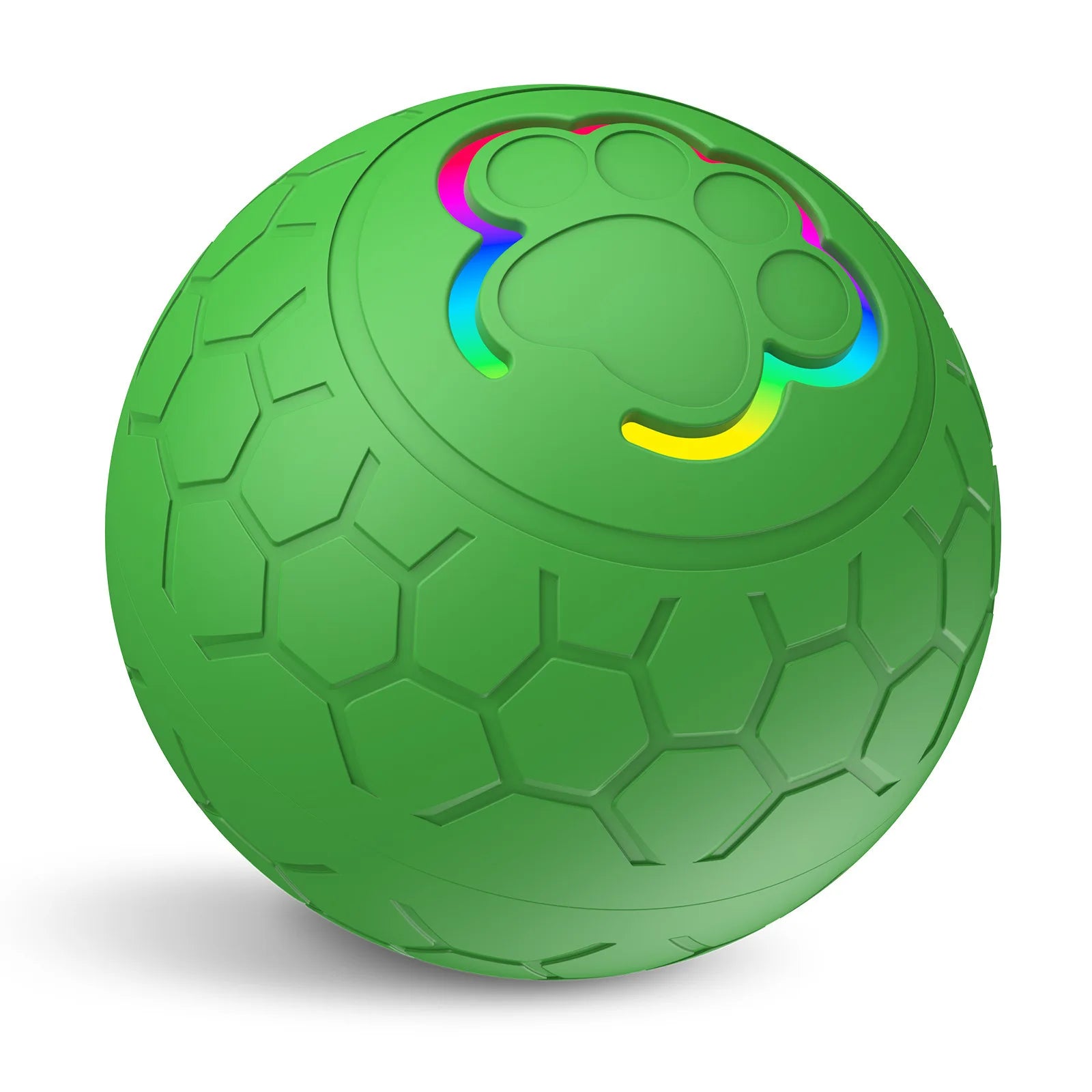 Pelota Inteligente Interactiva para Perros y Gatos - Electrónica, Automática, con Luces RGB y Carga USB