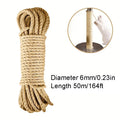 Cuerda de Sisal Natural para Rascador de Gatos — DIY Protector de Muebles | 10m, 20m o 50m