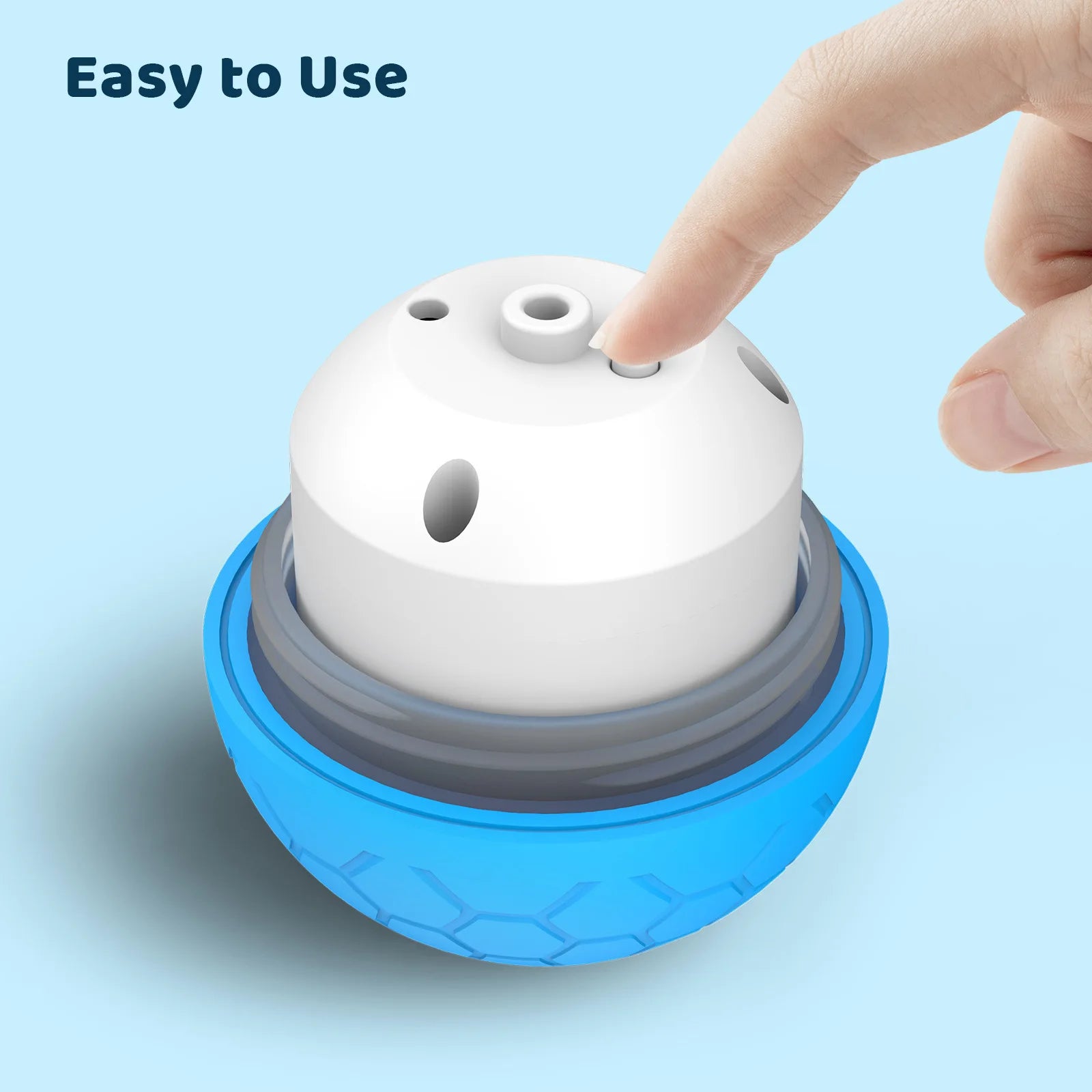 Pelota Inteligente Interactiva para Perros y Gatos - Electrónica, Automática, con Luces RGB y Carga USB